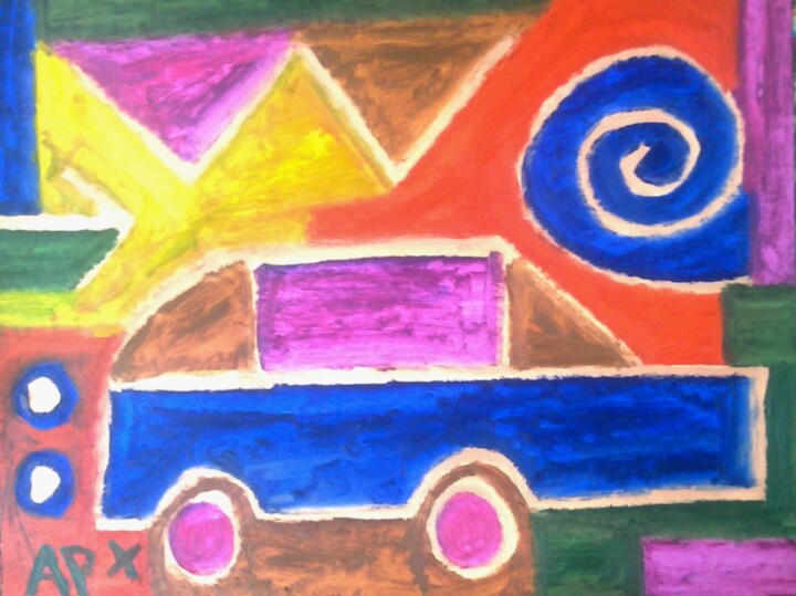 Painting titled "voiture19.jpg" by Andy Pilgrimm, Original Artwork, Other