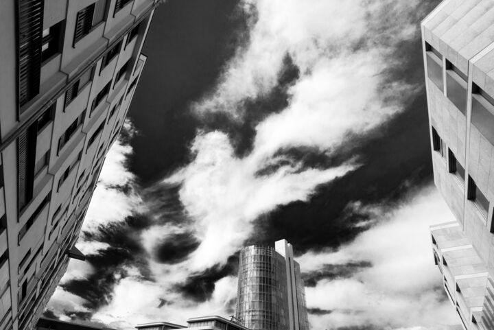 Fotografia intitolato "Sky Tower" da Andy Ridder, Opera d'arte originale, Fotografia digitale
