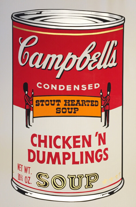 Gravures & estampes intitulée "Campbells’ Soup / C…" par Andy Warhol, Œuvre d'art originale, Sérigraphie