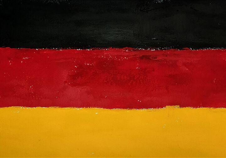 Malarstwo zatytułowany „GERMANY” autorstwa Abarrosso, Oryginalna praca, Olej
