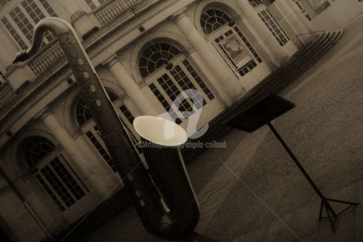Photography titled "Saxo" by Angela Caillaud S., Original Artwork
