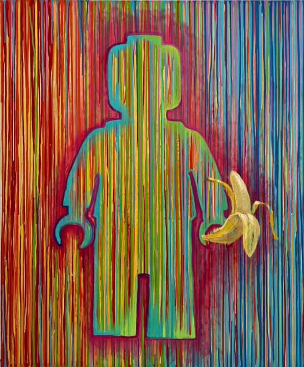 Peinture intitulée "LGBT" par Angela Nikolau, Œuvre d'art originale, Huile Monté sur Panneau de bois