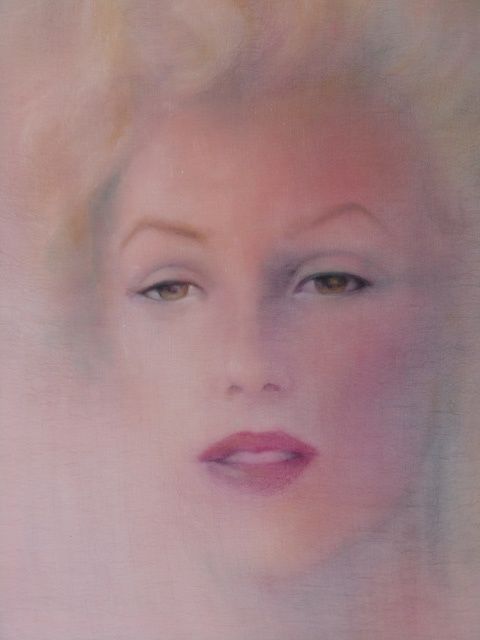 Peinture intitulée "Never again Marilyn…" par Angela Manfredi, Œuvre d'art originale