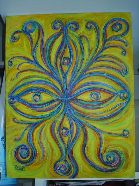 Pintura titulada "eyes" por Fairy_aritst, Obra de arte original