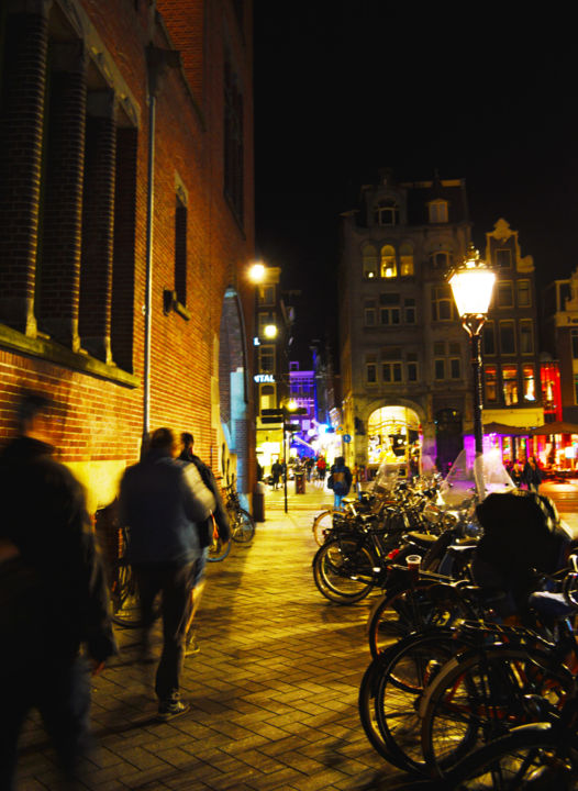 Photography titled "Strade Amsterdam" by Creative Angie, Original Artwork, Digital Photography