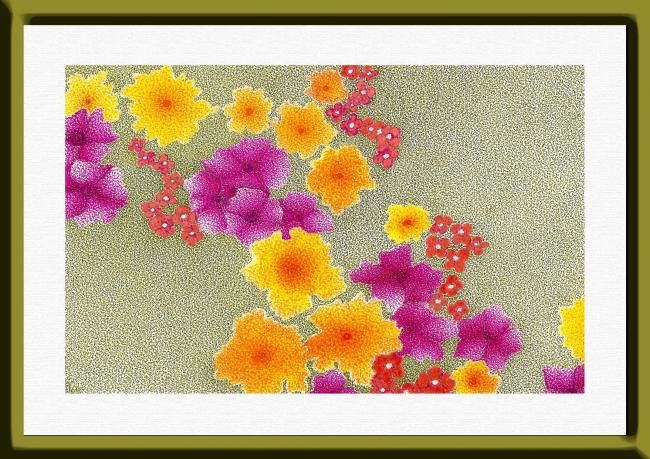 flores - Design, 27x19 cm ©2009 by Angelica Trompieri -
drawing in ink on paper