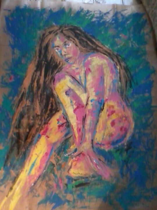 Painting titled "919829-405171416246…" by Angelide Sophia, Original Artwork