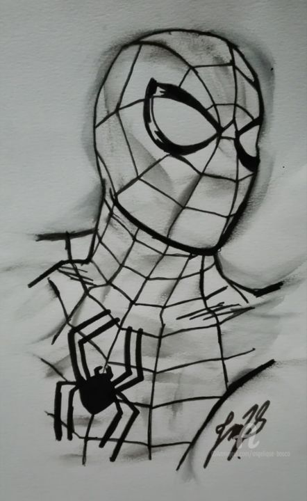 Spider-Man, Dibujo por Jean Marie Vandaele | Artmajeur