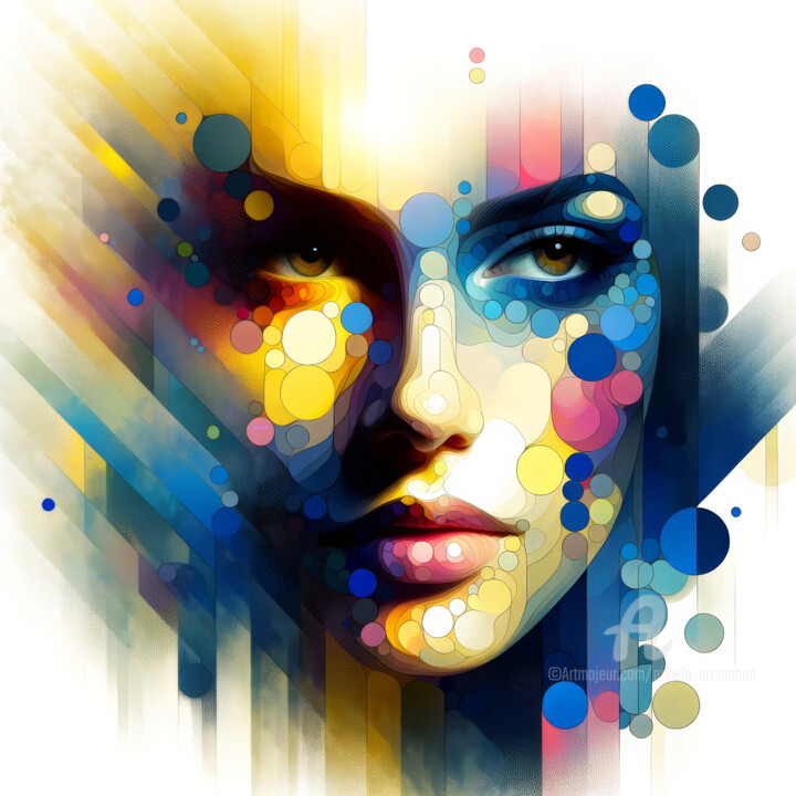 Digital Arts titled "Abstract and Realis…" by Angelo Arcamone, Original Artwork, AI generated image