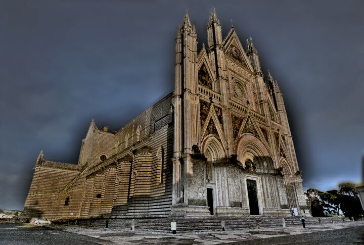 Фотография под названием "Orvieto" - Angelo Mazzoleni, Подлинное произведение искусства, Цифровая фотография