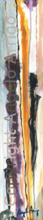 Pittura intitolato "Sensi di donna - Wo…" da Angelo Arrigo, Opera d'arte originale, Olio