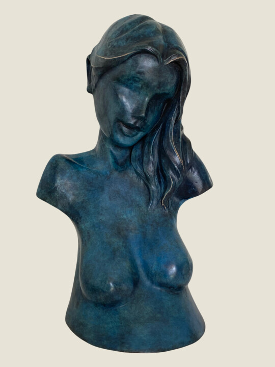 Scultura intitolato "Héra bronze" da Anh Diù, Opera d'arte originale, Bronzo