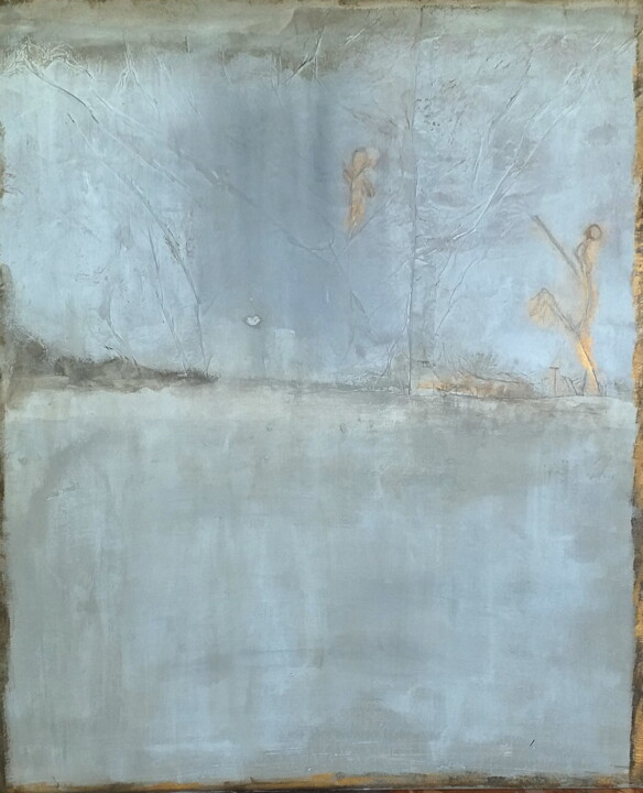 Ζωγραφική με τίτλο "The Unknown Path" από Anima E Mela, Αυθεντικά έργα τέχνης, Ακρυλικό Τοποθετήθηκε στο Ξύλινο φορείο σκελε…