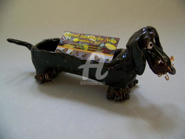 Dachshund business card holder hotsell