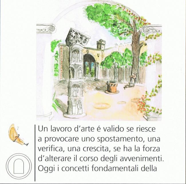 Drawing titled "Villa Rufo" by Aniello Scannapieco, Original Artwork
