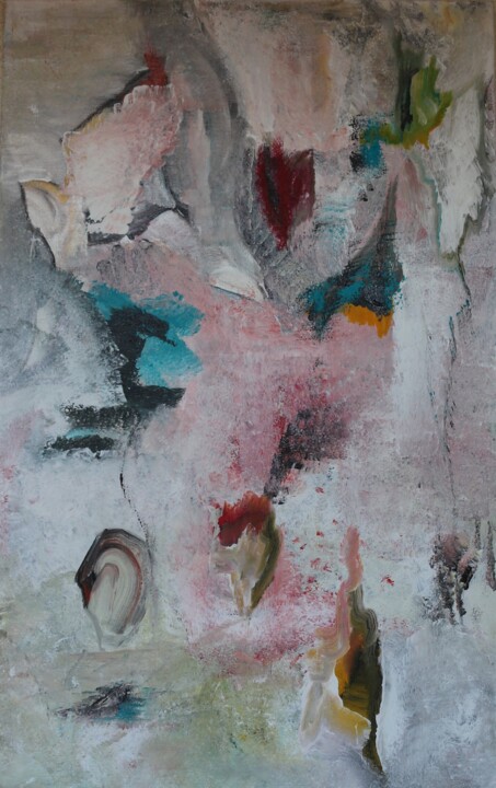 Pittura intitolato "Configuration n°5" da Anka Girls, Opera d'arte originale, Acrilico