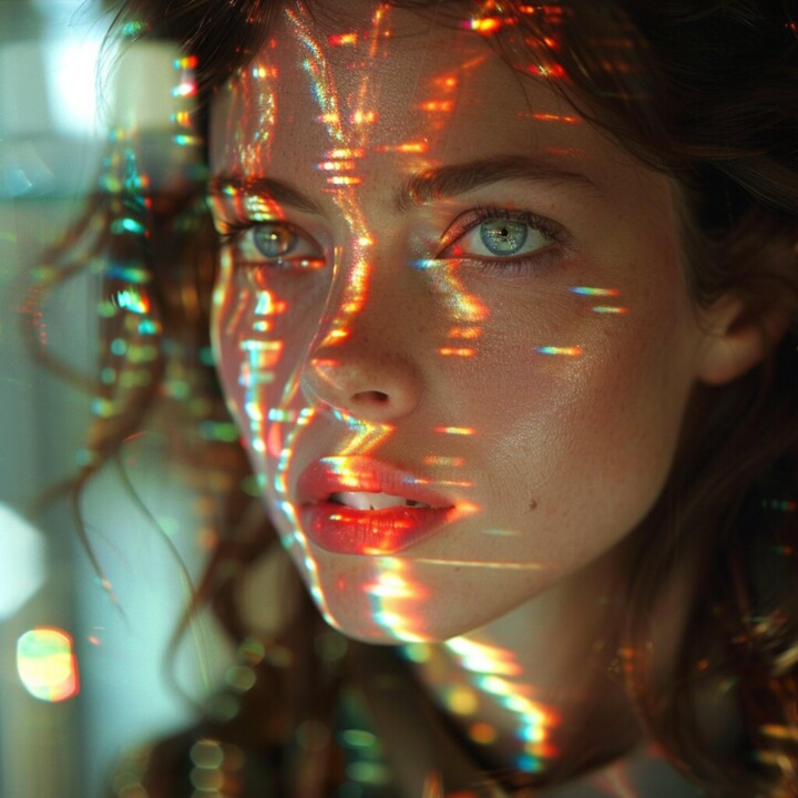 Arts numériques intitulée "Luminescence Intéri…" par Anki, Œuvre d'art originale, Photo montage