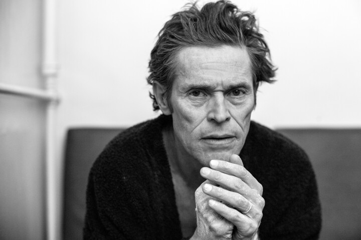 Photography titled "Willem Dafoe" by Ann Ray, Original Artwork, Non Manipulated Photography