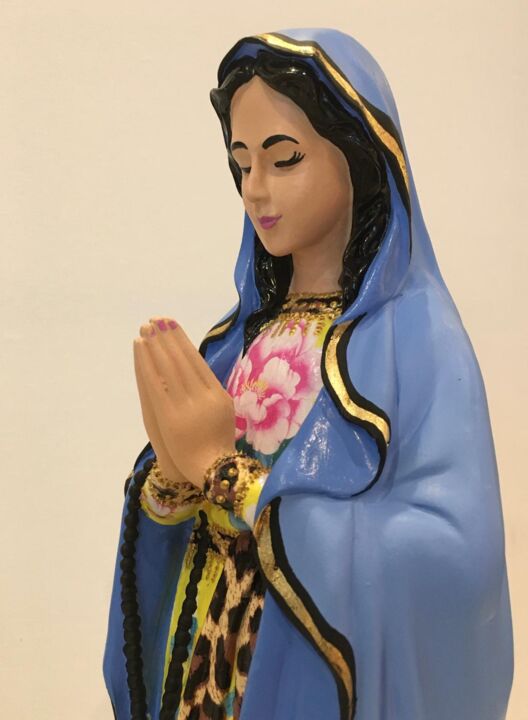 「« Maria Magdalena i…」というタイトルの彫刻 Ann'Socoによって, オリジナルのアートワーク, 樹脂