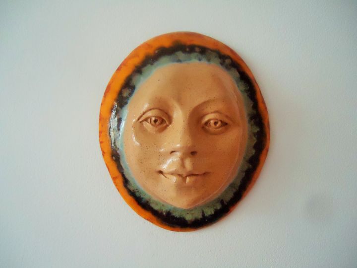 雕塑 标题为“Dawn. Ceramic wall…” 由Anna Al, 原创艺术品, 陶瓷