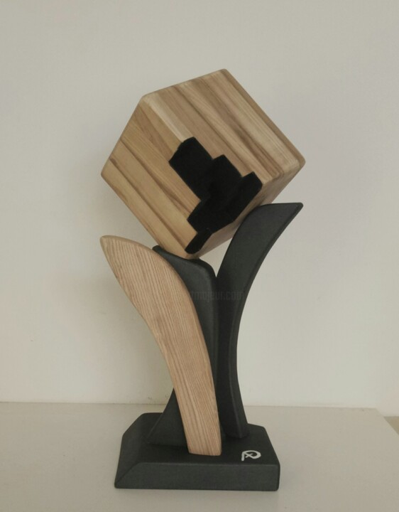 Sculpture titled "World cup" by Anna Beltrame A＋D Art, Original Artwork, Wood