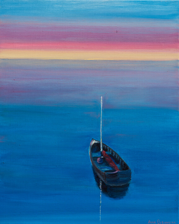 Painting titled "Solo" by Anna Ovsiankina, Original Artwork, Oil