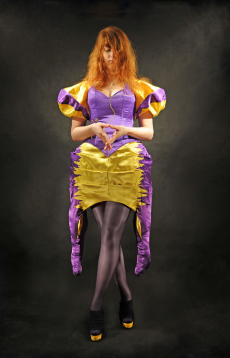 纺织艺术 标题为“Costume from the se…” 由Anna Tyugina, 原创艺术品, 服装