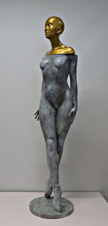 Скульптура,  55,5x14,2 in 