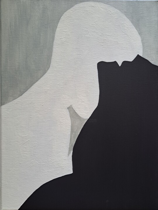 Картина под названием "Ghost dreams" - Anna Werth, Подлинное произведение искусства, Акрил