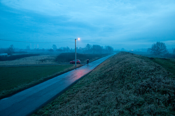 Photographie intitulée "Non-places I" par Anna Zofia Bacik, Œuvre d'art originale, Photographie numérique