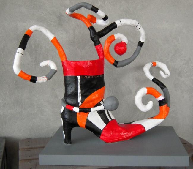 Sculpture intitulée "Chaussure" par Annabelle Delage, Œuvre d'art originale