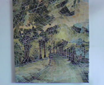 Painting titled "Melhancholia n. 9" by Anna Fraternali, Original Artwork