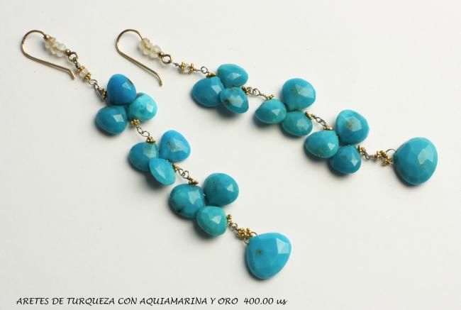 Design intitulée "turquoise" par Anna Kassel, Œuvre d'art originale