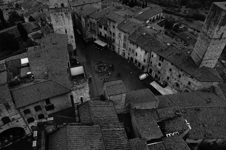 摄影 标题为“San Gimignano from…” 由Annalisa Manzini (Lisa77photos), 原创艺术品, 数码摄影