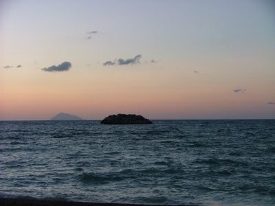 Fotografia intitolato "tramonto in sicilia…" da Anna Panzera, Opera d'arte originale
