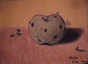 No Title - Drawing ©2006 by Anna Perrin -