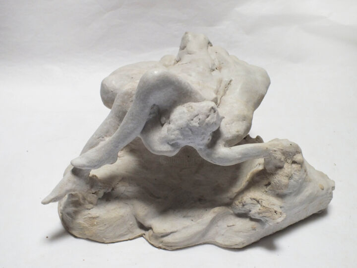 Escultura titulada "Nuée - série des Nu…" por Anne Cardot, Obra de arte original, Cemento