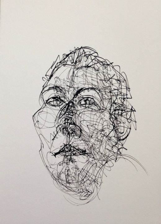 Drawing titled "img-5400.jpg" by Anne Malvy, Original Artwork