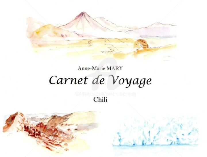 Tekening getiteld "Carnet de voyage Ch…" door Anne-Marie Mary, Origineel Kunstwerk