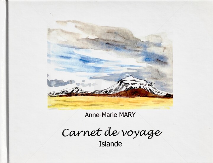 Dibujo titulada "Carnet de voyage en…" por Anne-Marie Mary, Obra de arte original, Acuarela
