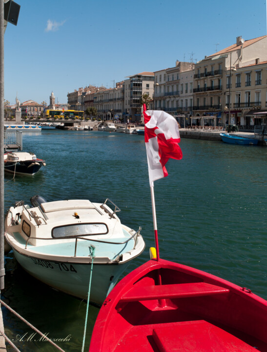 Fotografia intitolato "sete- escale-c.jpg" da Anne Marie Mazzocchi, Opera d'arte originale