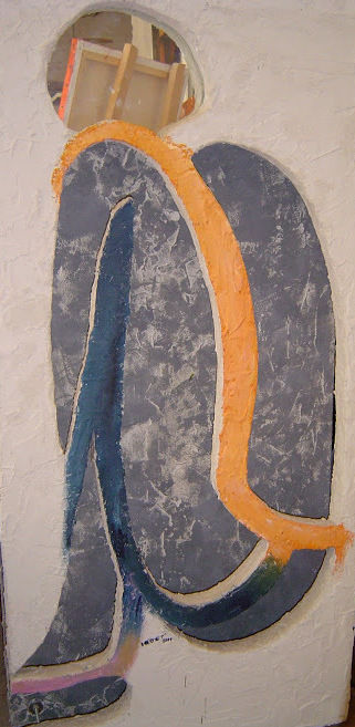 Sculpture titled "panneau-polistyrene…" by Anne Marie Mermet, Original Artwork