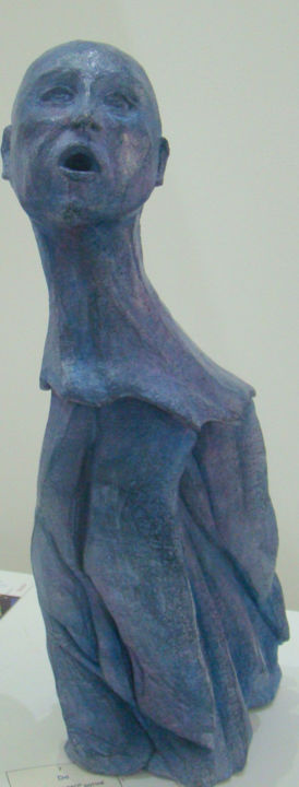 Sculpture titled ""DO"" by Anne Marie Mermet, Original Artwork, Terra cotta