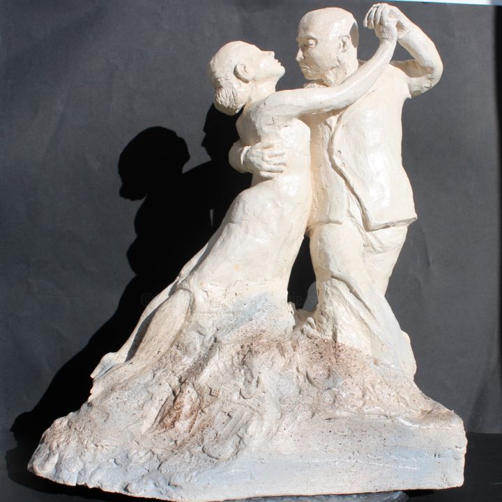 Sculpture titled "tango.jpg" by Anne-Marie Simard-Grasset, Original Artwork, Ceramics