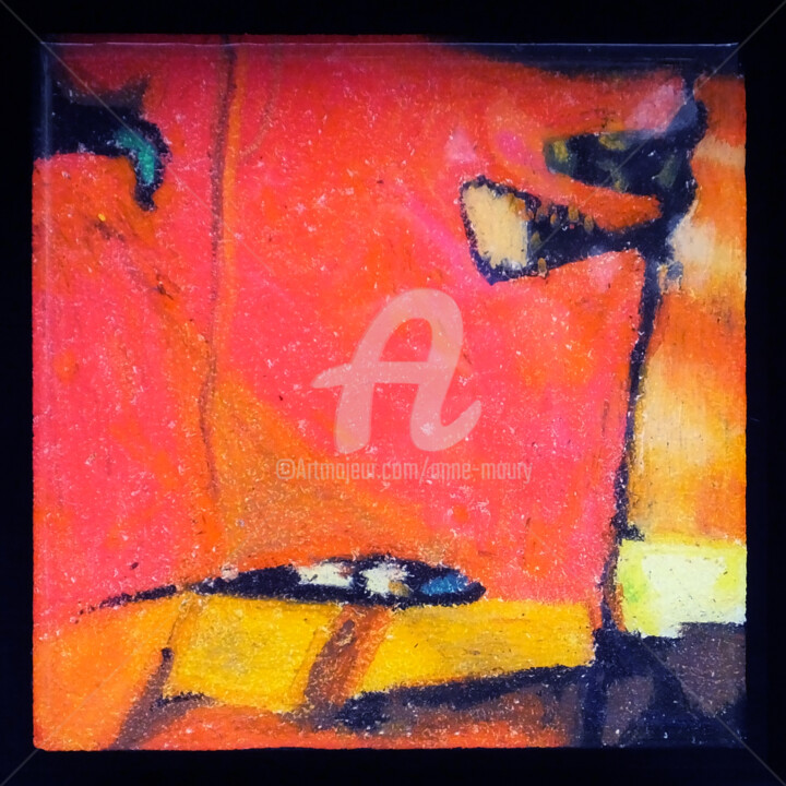 Painting titled "6-16" by Anne Maury, Original Artwork