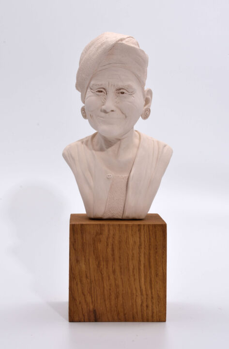 "Ning" başlıklı Heykel Anne Noël tarafından, Orijinal sanat, Terracotta