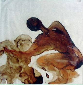 Peinture intitulée "Compassion" par Bataille Anne, Œuvre d'art originale, Huile