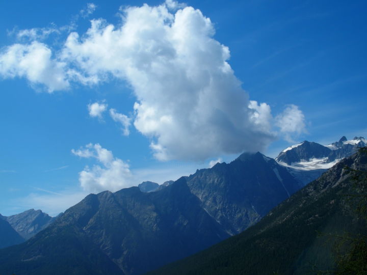 Photographie intitulée "Hautes Alpes" par Anne-Lise Rullière, Œuvre d'art originale, Photographie non manipulée