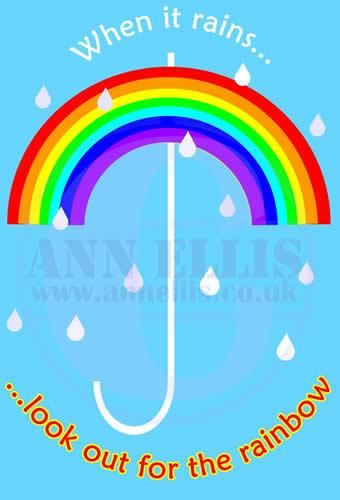 Digital Arts titled "Rainbow" by Ann Ellis, Original Artwork