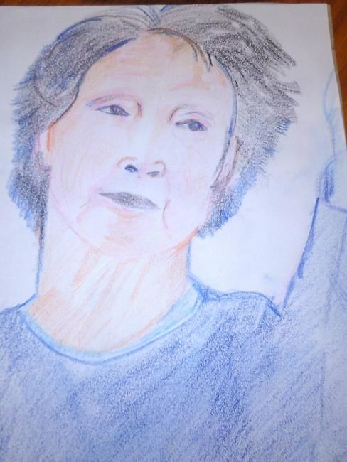 Peinture intitulée "mme s" par Dispersee, Œuvre d'art originale,